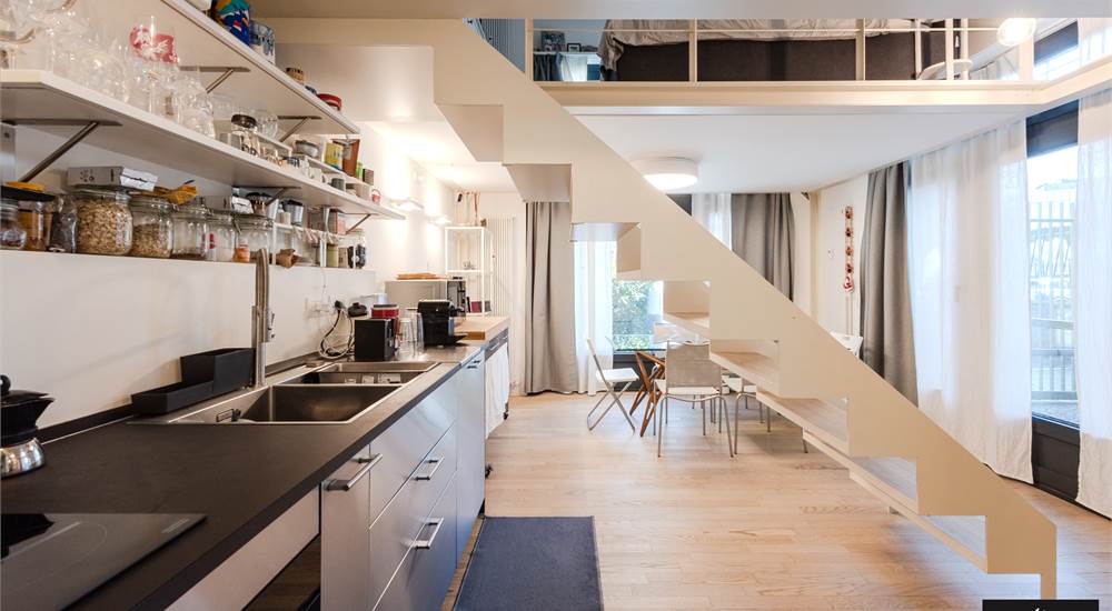 cucina a vista
